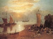 J.M.W. Turner Sun Rising through Vapour Spain oil painting artist